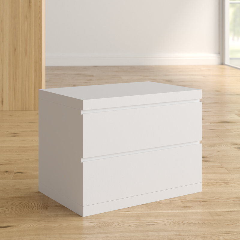 Anna Nightstand , High Gloss White