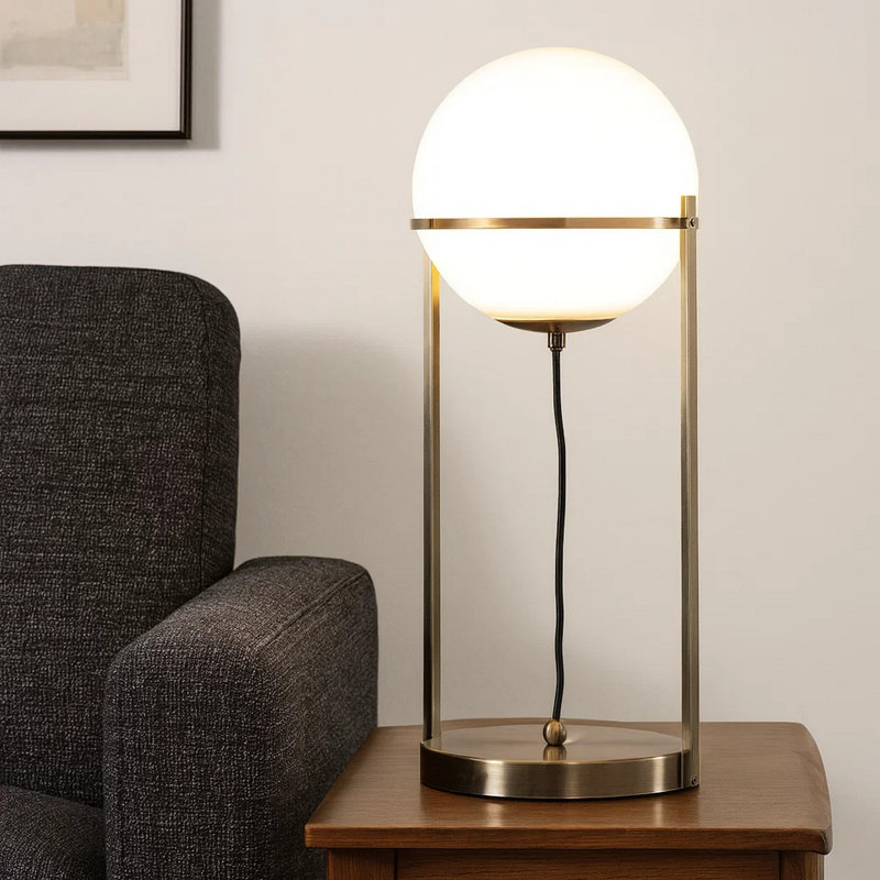 Charona Metal Novelty Lamp, Brass