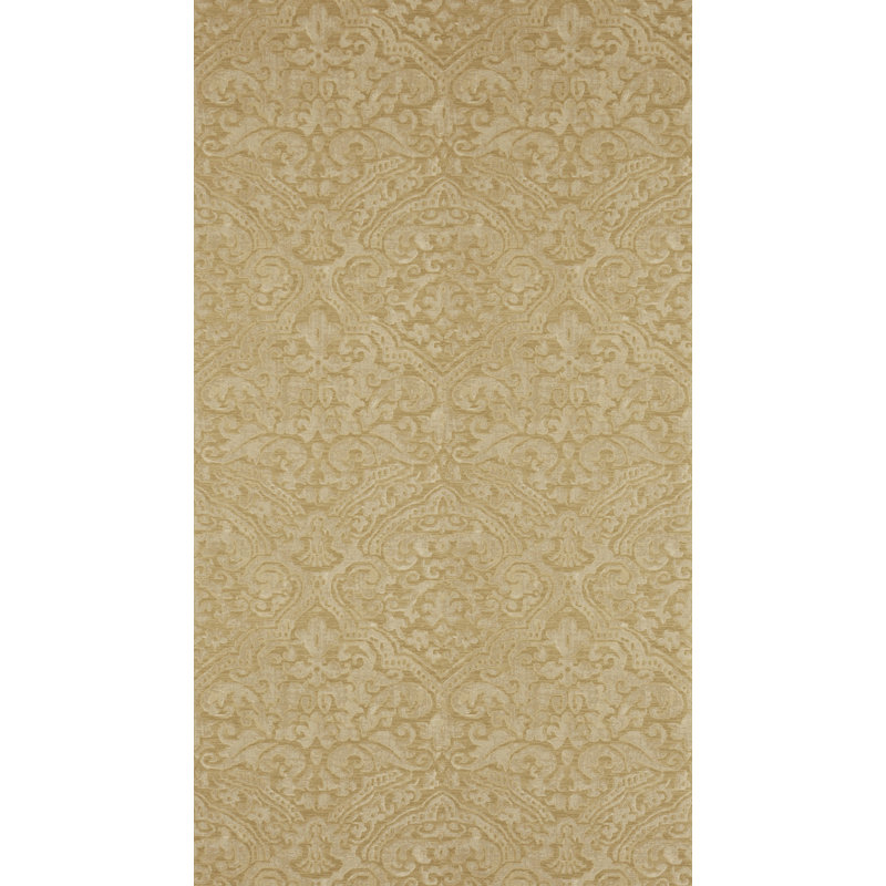 Renaissance Damask Wallpaper, Warm Gold