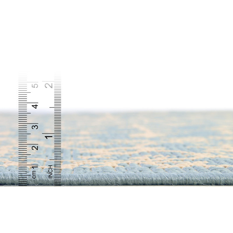 Cannes Oriental Indoor / Outdoor Rug, Rectangle 2' x 3'1"