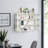 27.56"Glass Doors Modern Two-Door Wall Cabinet With Featuring Three-Tier Storage-1621936267