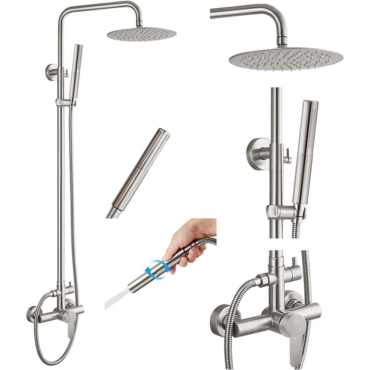 https://assets.wfcdn.com/im/95214102/resize-h755-w755%5Ecompr-r85/1945/194590904/Gotonovo+Outdoor+Shower+Faucet+Sets+Brushed+Nickel+304+Stainless+Steel+Shower+Head+With+2+In+1+Cylinder+Handheld+Spray+2+Function+Exposed+Shower+Combo+Set+Wall+Mount+Single+Handle.jpg