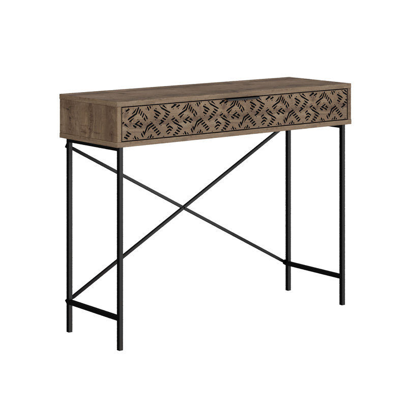 Adaleen 110cm Console Table, Brown