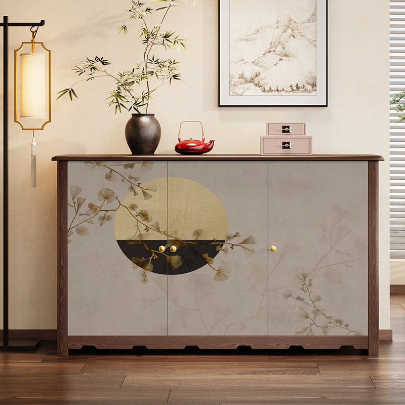Chinese-style retro minimalist high-end sideboard