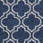 Ammundsen Geometric Navy/Ivory Area Rug-241879540