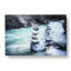 Stacked Stone Rock - Wrapped Canvas Painting-55317960
