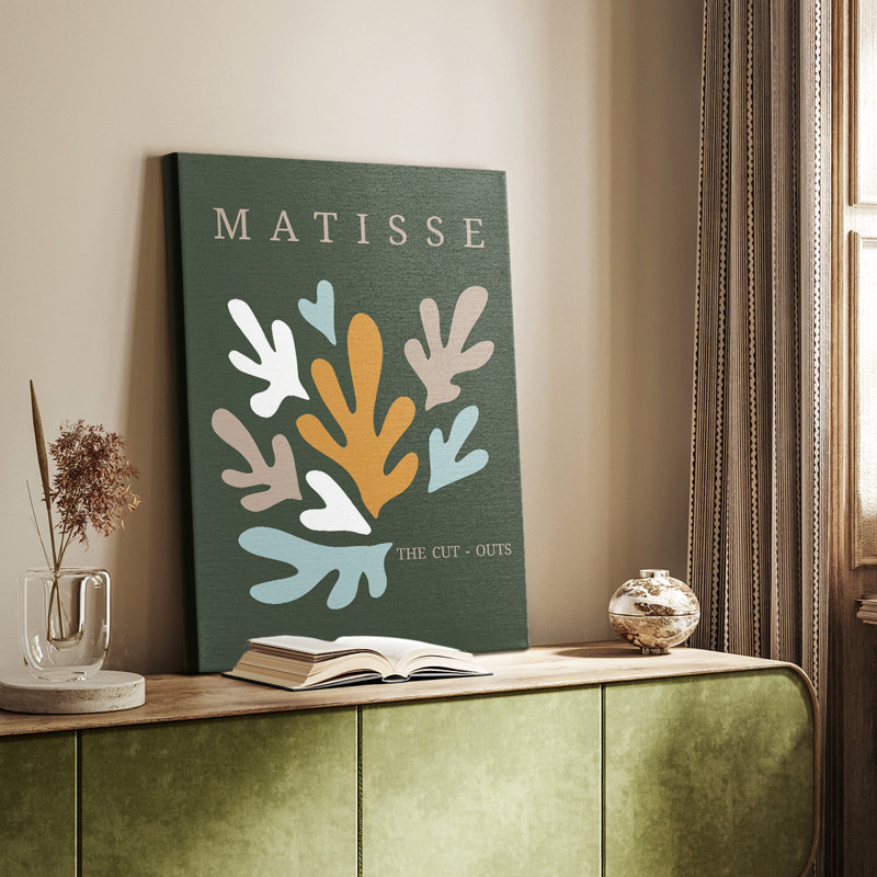 Matisse CD III, reproduction encadrée - galerie Cavas sur mesure, H 18 po x l 12 po