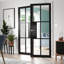 Black Civic Glass Door Prefinished-111660132