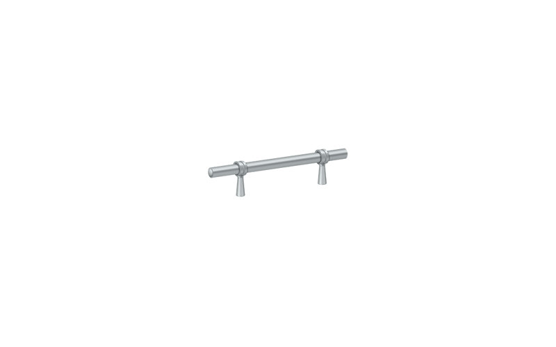 Deltana P311U26D Adjustable Pull 6-1/2" in Brushed Chrome, 6 1/2"