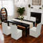 Chaise d'appoint rembourrée Cindina-108584506