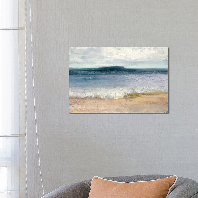 Indigo Isle by Julia Purinton - Wrapped Canvas Painting, 66.04 cm H x 45.72 cm W