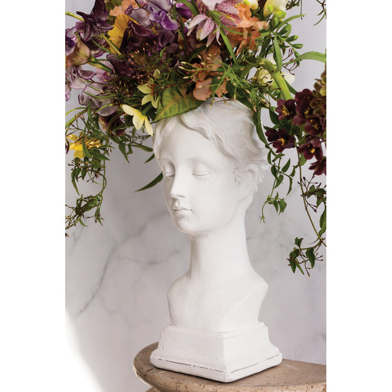 Asner 14'' Handmade Concrete Table Vase