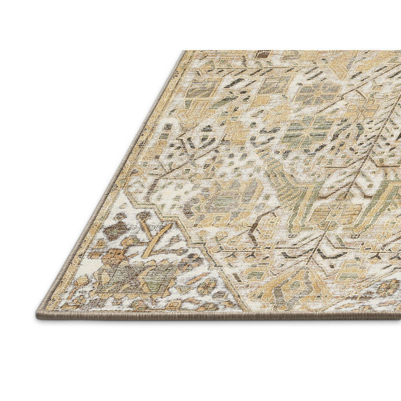 Creston Oriental Indoor Rug, Rectangle 7' x 9'