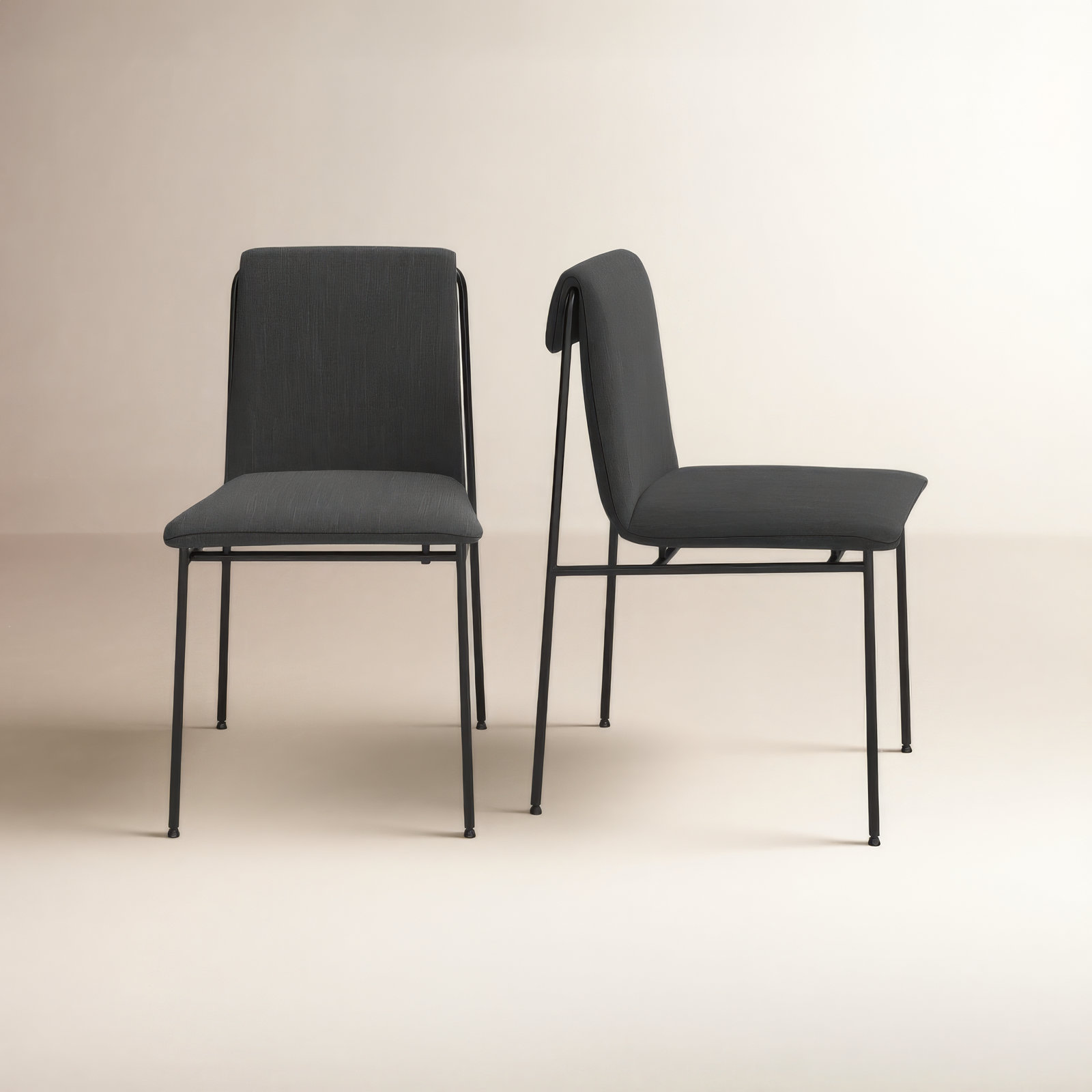 Kerey Side Chair, Black