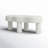 Leigha Boucle Upholstered Bench