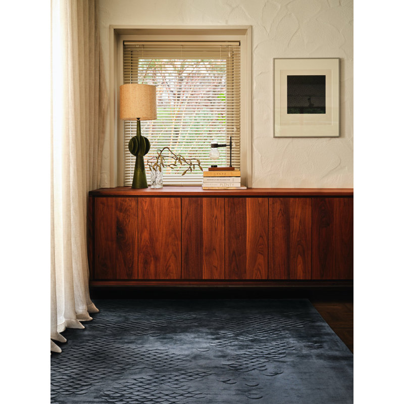 Helen Amy Murray Scales River Area Rug, Rectangle 5' x 7'6"
