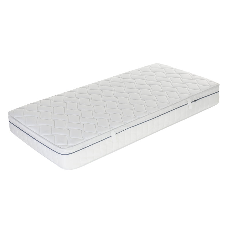 Mit Schaumstoffmatratze, European Double (140 x 200cm), H2 - up to 80 kg