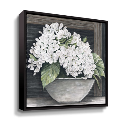 Hydrangea Pot - Peinture sur toile