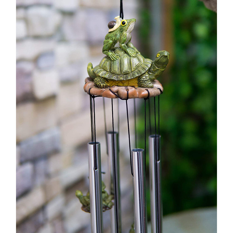 Carillon de stationnement en forme de grenouille et d’escargot illégal avec une coquille de tortue résonant Speer