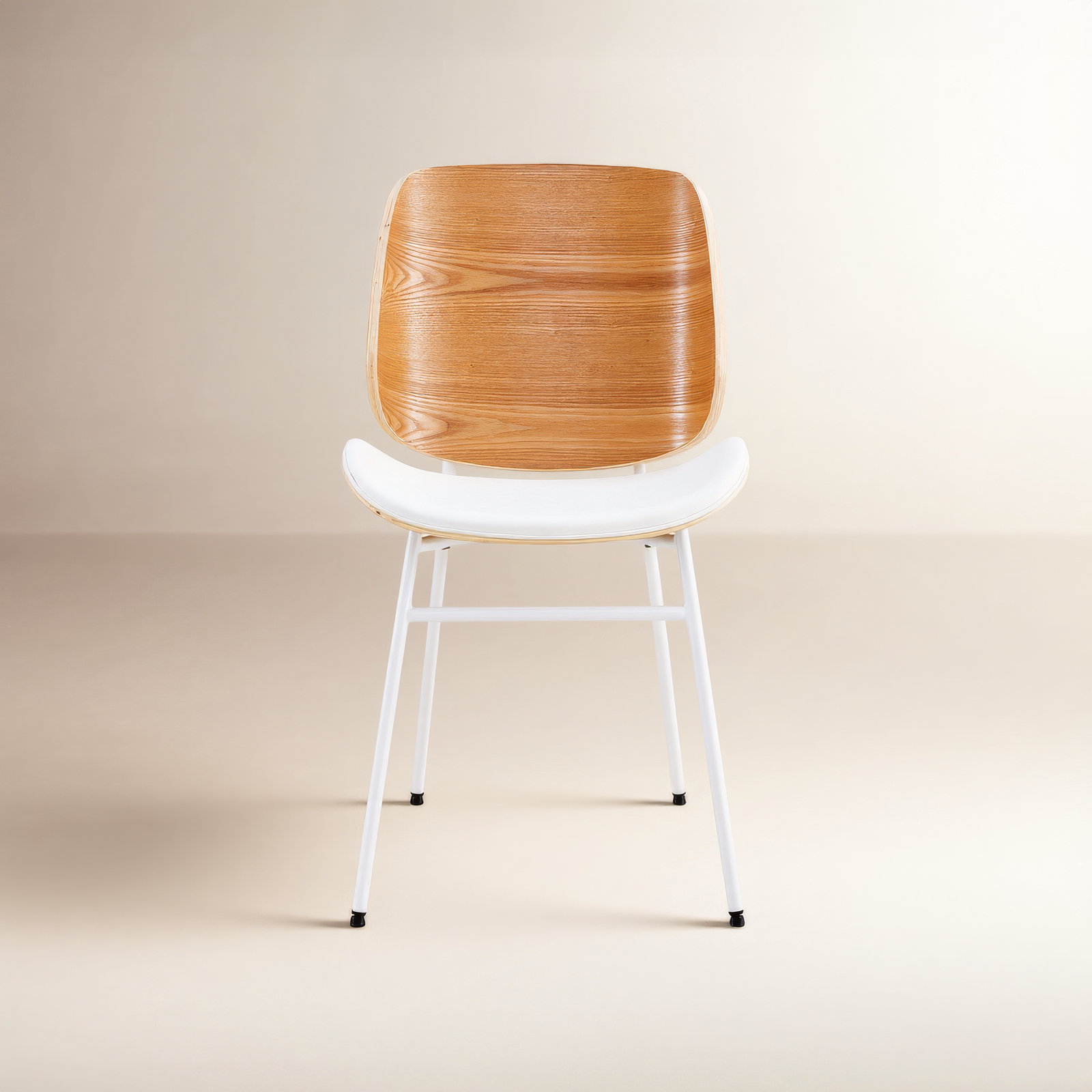 Irina Dining Chair, White/Oak