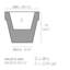 Maceta Resin Pot Planter-49047505