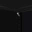 Armoire de rangement en métal avec 2 portes et 2 tablettes