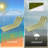 2Ps All-Weather Outdoor Chaise Lounge Cushion, 3-Inch Thick Lounge Chair Cushion With Adjustable Headrest, Fits 70-72" Patio Chairs, Indoor/Outdoor Use-1451549956-1451549962