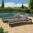 Comfortable Poolside Loungers (2) - Breathable Mesh, Rust- Aluminum, Adjustable Back, Portable, Black + Gray 2 Outdoor Lounge Rust-
