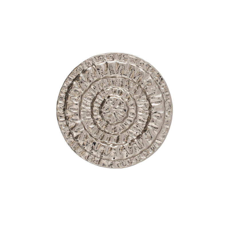 Gotham Hardware Knob, Nickel, 2"