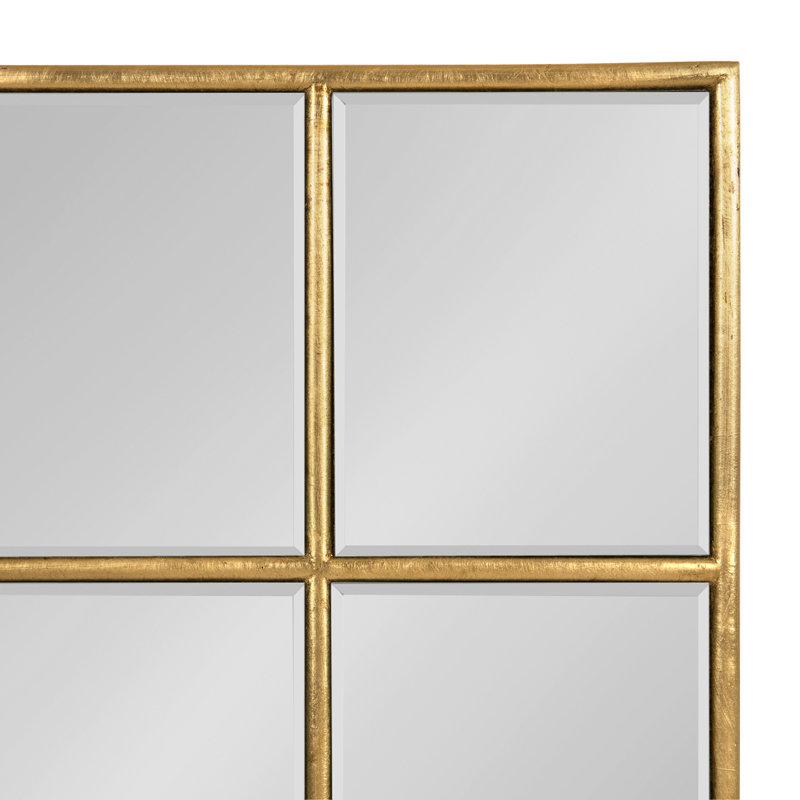 Gallo Engineered Wood Flat Mirror, Gold