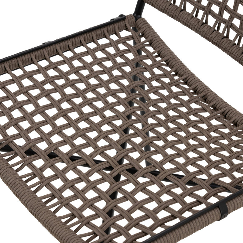Henn Outdoor Dining Side Chair, Earth