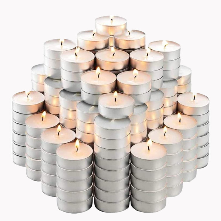 3 Hour Unscented Tealight Candles