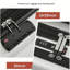 Ensemble de valises 5 pièces avec valise semi-ouverte à roulettes semi-ouvertes avec roulette double, bagage de voyage léger avec port USB, serrures TSA-124273937