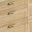 Commode 51 "en rotin avec tiroirs