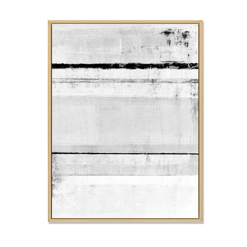 Art mural abstrait noir et blanc - décoration murale moderne et contemporaine, H 12 po x l 8 po x P 1 po