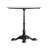 Commercial All-Weather HPL Tabletop With Bistro Base-821754916-821754919