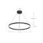 Luminaire suspendu 1 lumière Cerchio-98799082-99058246