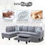 Canapé modulaire en lin 3 pièces-779360836-779360837
