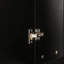 Freestanding  Cabinet With Inadjustable Shelves And Two Doors For Kitchen, Dining Room,Black-1854998691