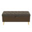 Banc de rangement avec repose-pieds rembourré Milos-299881995