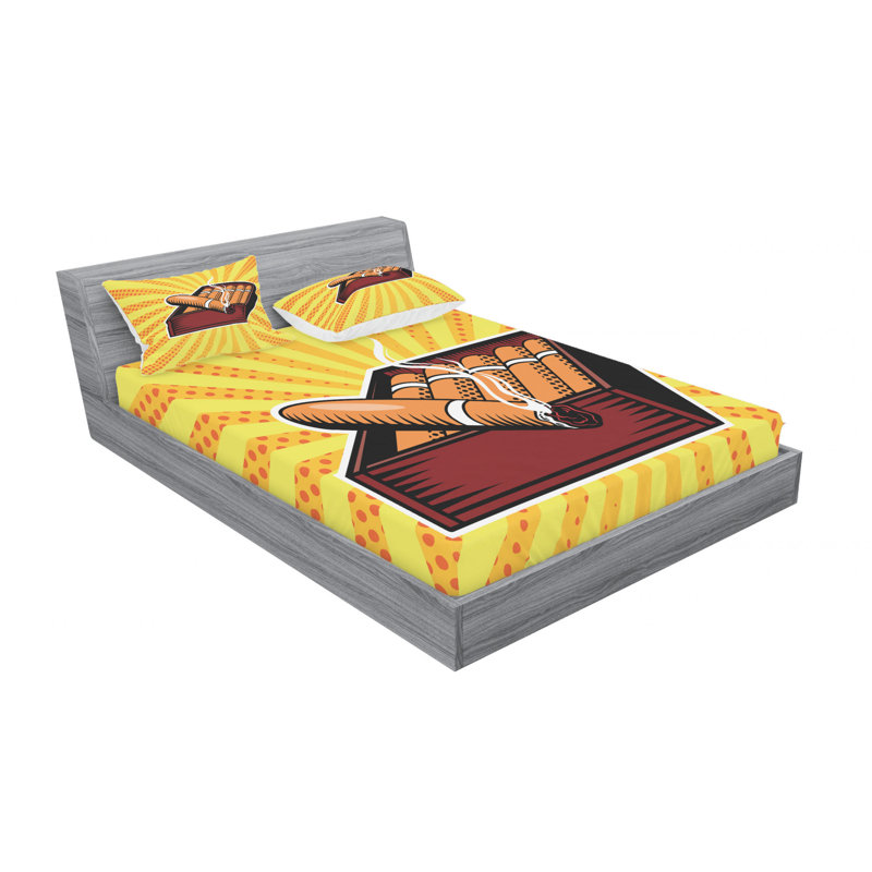 Microfiber Sheet Set, Full Sheet Set + Fitted Sheet + 2 Pillowcases