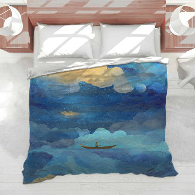 Édredon Starry Sky Bedding Abstract Boho Boho