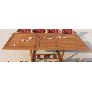 Mcconkey Extendable Wooden Dining Table