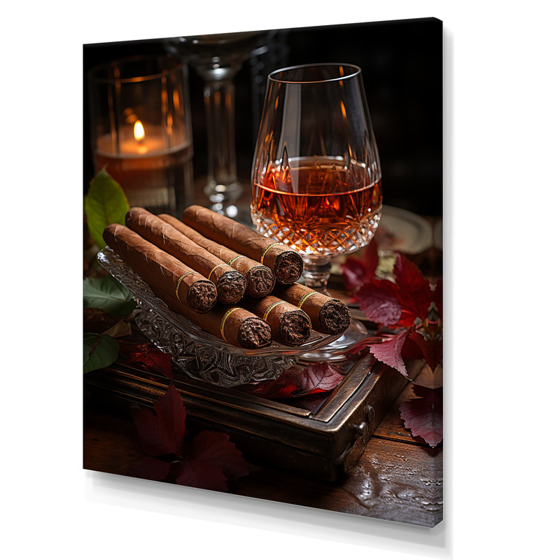 «Cuba Cigar Expression - Cuba Landscape», reproduction d'art sur toile encadrée, Toile tendue, H 40 po x l 30 po x P 1,5 po