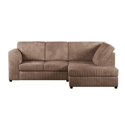 4 Seater Corduroy Corner Sofa 