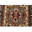Tapis oriental en laine noué à la main 1 pi 11 po x 3 pi 2 po Serapi
