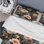 Beige Bohemian Bliss Floral Pattern II - Ensemble de housse de couette à motif floral-589841431