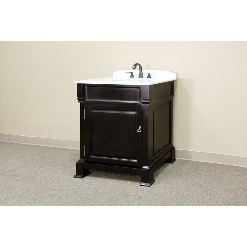Ensemble de meuble-lavabo simple 30 po Louviere, Espresso