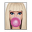 «Blonde Girl & Bubblegum Grey», estampe numérique par Nataly White-107873363-111733939