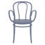 Chaise d'appoint empilable pour patio Farrah-160851666